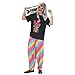 Produktbild Amakando 80er Jahre Jogginghose Retro 80`s Hosen M/L 50/52 Regenbogen Baggy Pants Rainbow Hose Karnevalskostüme Herren lustig Bad Taste Partyhose Mottoparty Stoffhose