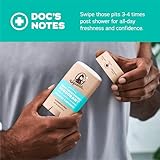 Dr. Squatch Natural Deodorant for Men - Odor-Squatching Aluminium Free - Coconut Castaway (2.65 oz, 3-Pack) - Image 4