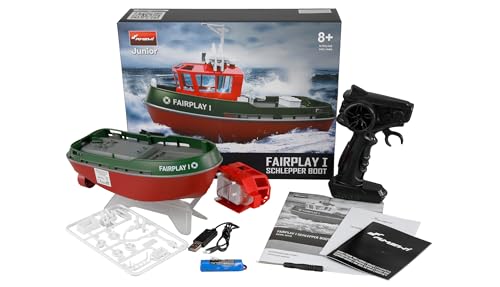 Amewi Fairplay I Schlepper Boot 15km/h 1:72 RTR grün