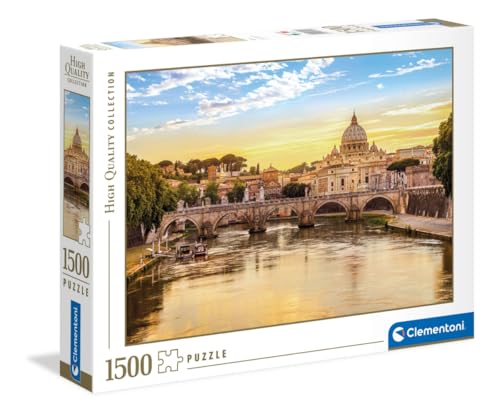 Puzzle 1500 pièces : Rome Clementoni Puzzles - vue 2