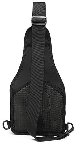 ATBP Small Tactical Sling Bag for Men with Holster Military EDC Shoulder Bag CCW Crossbody Bag 7 Liters