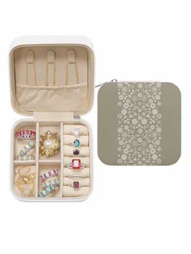 Keikimeiker �W���G���[�{�b�N�X �a�� ���� �� �O���[ ��e�� �A�N�Z�T���[�{�b�N�X ���[�P�[�X �����` 10×10×5cm ���O���\�̎d�؂�� ���s�E�o���p �g�їp ���� ���U�[ �s�A�X �l�b�N���X