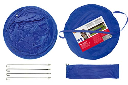 Karlie Agility Tunnel mit Sack L: 5 m ø: 60 cm blau