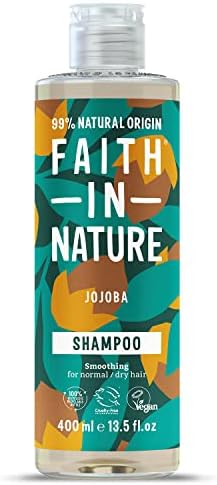 Faith In Nature Natural Rosemary Shampoo, Balancing, Vegan and Cruelty Free, No SLS or Parabens, For Normal to Oily Hair, 400 ml(Pack of 1)
