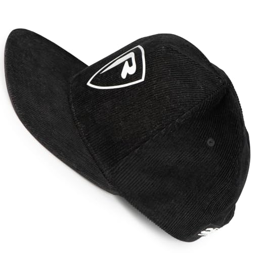 Fox Rage Grey Cord Flat Peak Cap - Angelcap für Raubfischangler, Schirmmütze für Angler, Basecap, Angelmütze