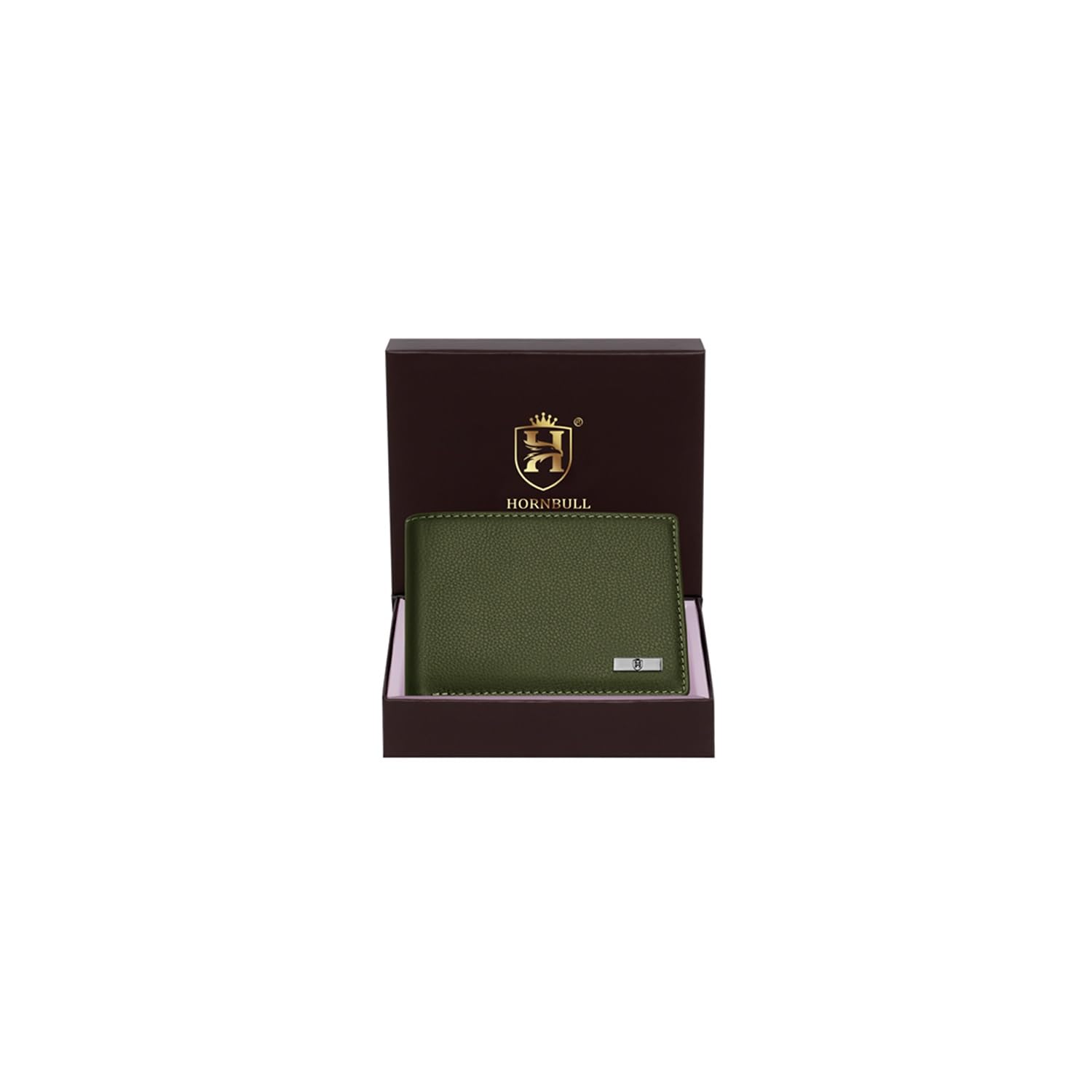 Maddison Mens Navy Genuine Leather Wallet | Elegant and Stylist Wallet with RFID Blocking | Men (Olive)