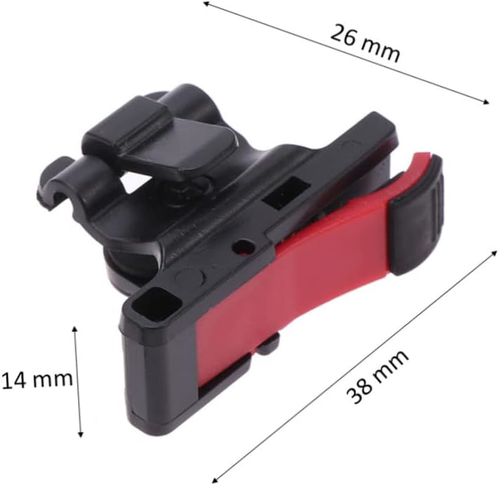 Mobile Game Controller for Gamers Trigger Fire Button Joystick for Mobile Gaming Sturdy Black and Red Design Compatible Smartphones