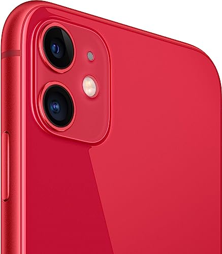 Apple iPhone 11, 64GB, (PRODUCT)RED – Fully Unlocked (Renewed)