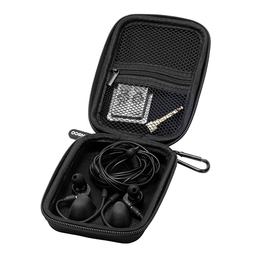Ginsco �n�[�h�V�F���L�����[�P�[�X �C���C���[���j�^�[�p �ی�X�g���[�WIEMS�P�[�X KZ ZS10/ZS10 Pro/ZST/ZEX/AS10/AS16/ZSN Pro X�ACCA�ACCZ�AMoondrop CHU II�AYeabomy�ɑΉ�