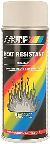 Motip 514033 Motip Heat Resistant Spray Paint - Clear Varnish - 400 ml