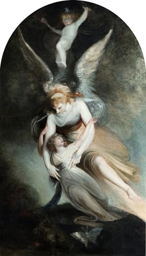 Impression sur toile Henry Fuseli l'Apothéose de Penelope Booth pour décoration salon moderne