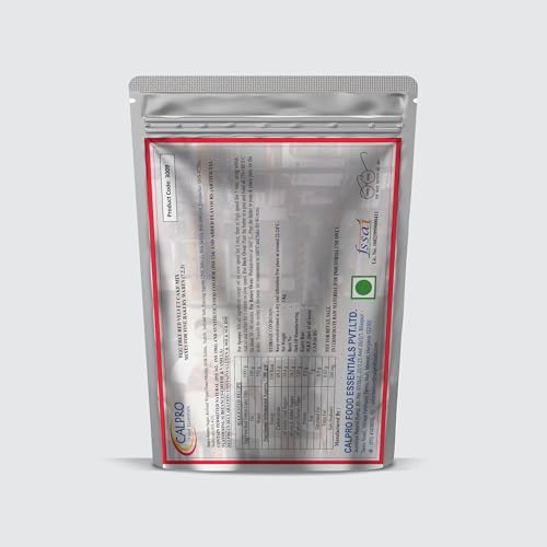Image of Eggless Red Velvet Cake Premix: for Baking | Smooth Voluminous, Velvety Rich Texture ! High Protein! Melt-In-Mouth -100% Vegetarian ! Cake Mix Powder 1KG