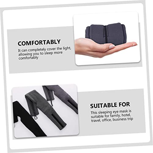 Amosfun Máscara De Dormir Com Venda Máscara Facial Tapa-Olho Infantil Capa Macia Para Os Olhos Tapa-