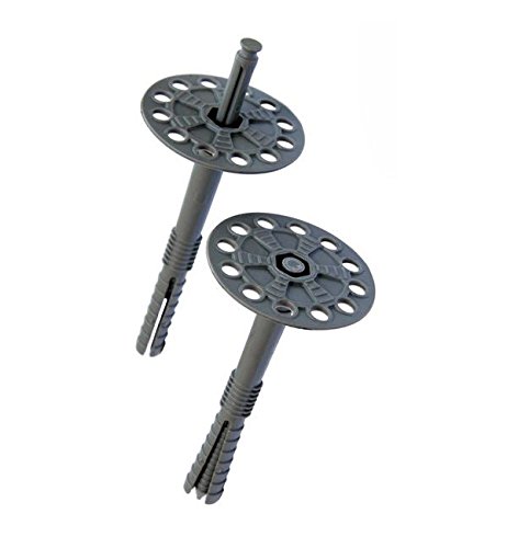 Universal Thermal Insulation Fastener ONE with palstic pin 100mm, 100 PCS