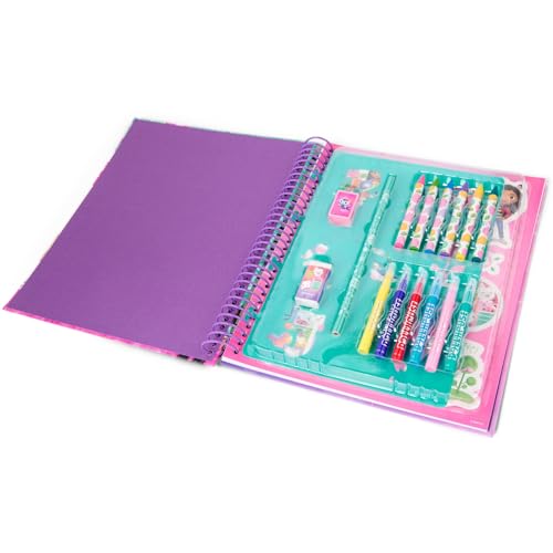 Gabby’s Dollhouse - Schablonenbuch - Dreamworks - Activitäten-Malbuch - Color & Create (GD24356)