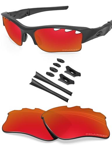 Image of BLAZERBUCK Replacement Lenses & Sock Kit for Oakley Flak Jacket XLJ Vented Sunglass