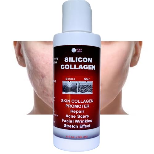 Acne Scars Silicon and Collagen Hydrolyzed Facial Gel Skin Resurfacing Indented By ALKA VITA