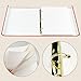 LOADWRITE Guestbook for All Occasions, Perfect for Wedding, Funeral, Baby Shower, Birthday Party, 2024 Graduation - 9.45’’x 9.33’’, 80 Pages, Velvet Hardcover with Pen