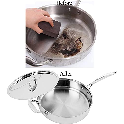 24 Pack Sanding Sponge, Maprial Wet Dry Sanding Blocks 60 80 100 120 180 220 Grit Coarse/Medium/Fine Assortment Washable And Reusable Sand Foam Sander Sponges For Wood, Metal, Drywall, Polishing, Pot #TOP7