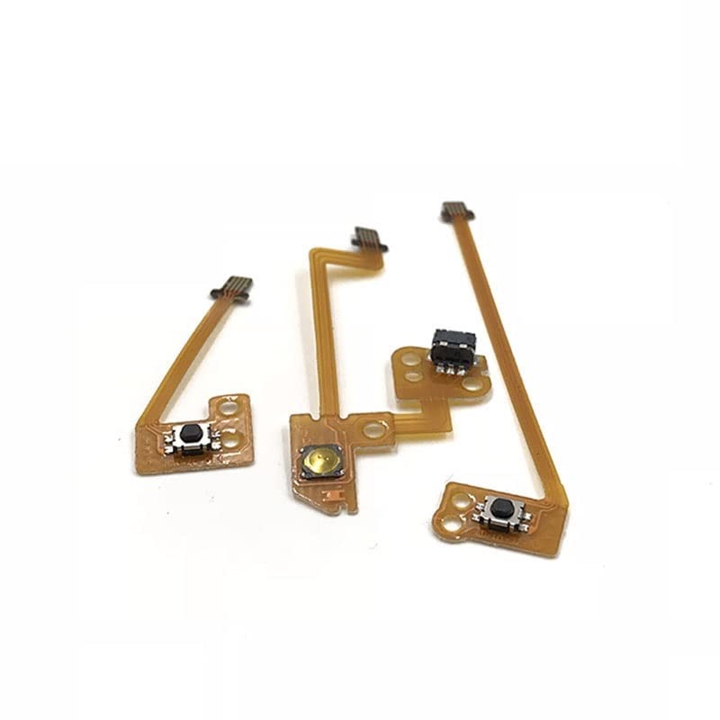 YANHAO [Parti di Videogiochi] 3 Set for Nintendo NS Switch Pulsanti Controller Joy-con Sostituzione Cavo L ZL ZR Pulsante Chiave Cavo Flessibile a Nastro [Sostituire] (Color : Full L ZL ZR Cable)