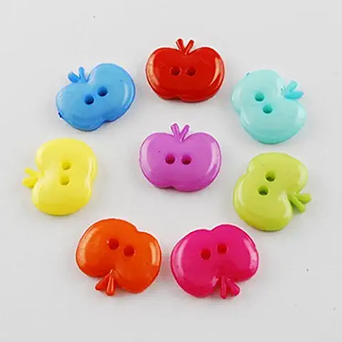 Boutons Pomme Multicolore Tricot Créations Cover