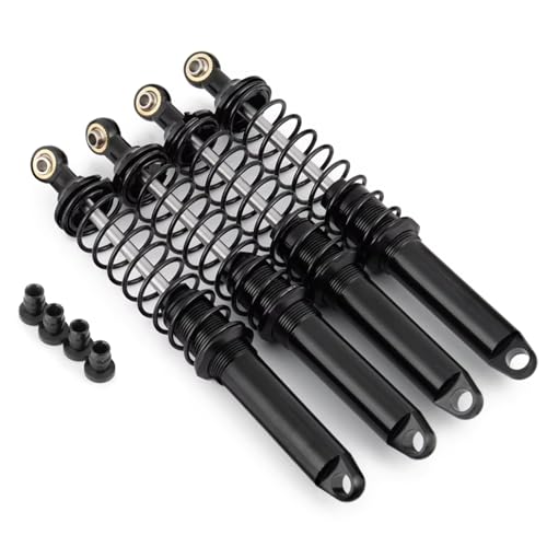 RC�V���b�N�A�u�\�[�o�[ Compatible With Axial For SCX10 90046 For TRX4 D90 D110 RR10 1/10 RC�J�[�p�[�c �V���b�N�A�u�\�[�o�[ 120mm �I�C���_���p�[ 4��