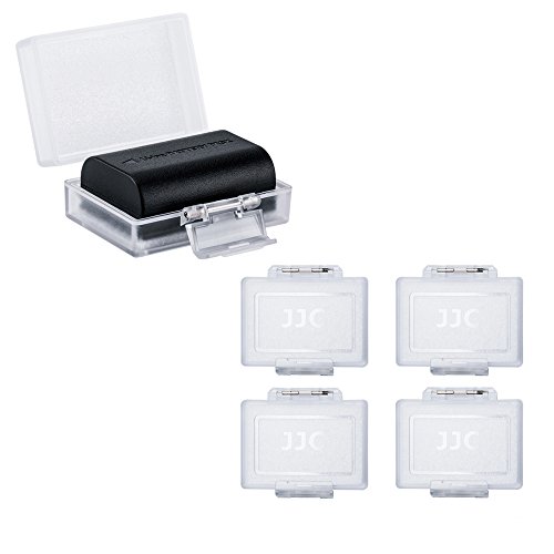 JJC Camera Battery Case Holder for Canon Nikon Fujifilm Sony