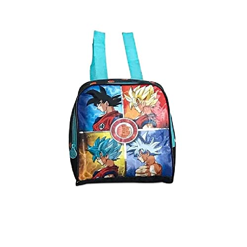 Kit Mochila Costa e Lancheira Dragon Ball Preta - Clio Style