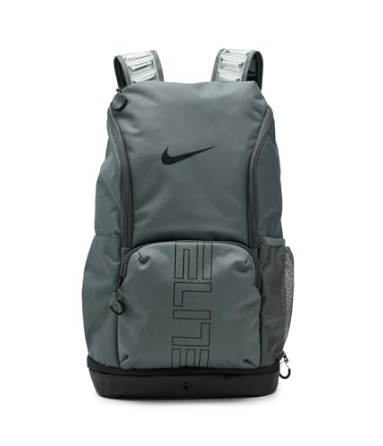 Image of Nike, Unisex, Varsity Elite Backpack (32L), Iron Grey /Black /Black, One Size