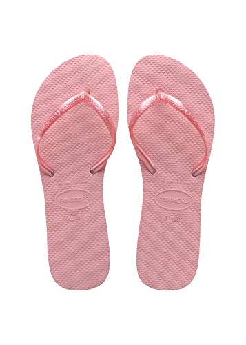 Chinelo Flat, Havaianas, Feminino, Rosa Macaron, 37/38
