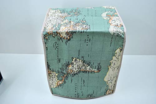 Funda Protectora Antimanchas para THERMOMIX TM6 TM5 TM31. Mod mapas