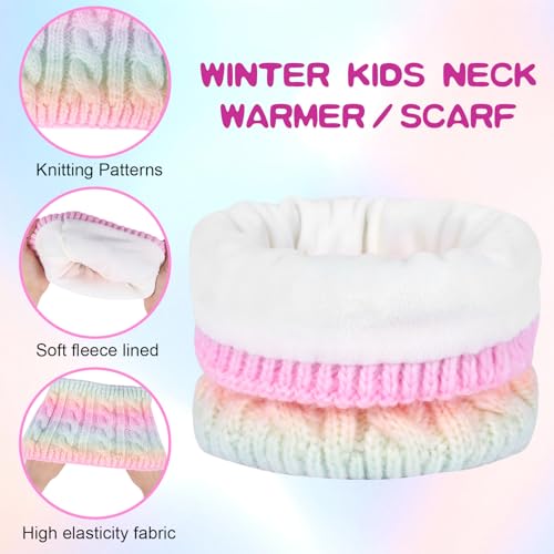 Conjunto de gorro bufanda y guantes para niños pequeños de 3 a 10 años 5