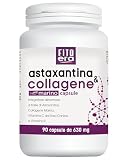 FITOERA Astaxantina Naturale 8 mg da Haematococcus Pluvialis + Collagene Marino – Integratore Antiossidante – 90 Capsule Vegetali Senza Additivi – Made in Italy