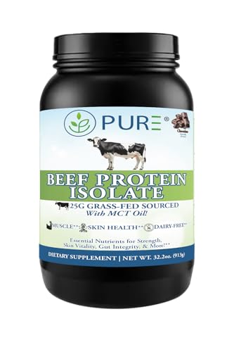 PURE Grass-Fed Beef Protein Chocolate