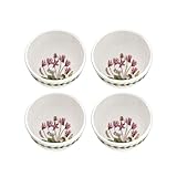 Portmeirion Botanic Garden Set of 4 Small Cyclamen Bowls
