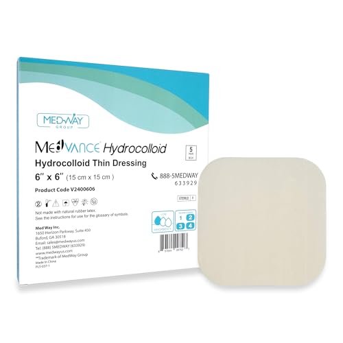 MedVance Hydrocolloid – Hydrocolloid Adhesive Thin Dressing 6