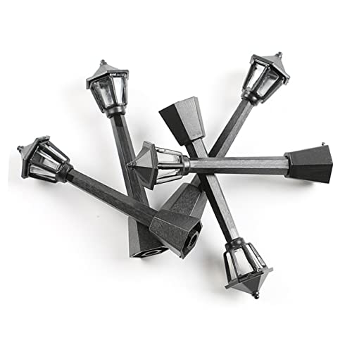 VICASKY 3 Pçs Decoração De Mesa Rústica Para Mesa De Mini Poste De Luz DIY Luzes De Rua Em Miniatura