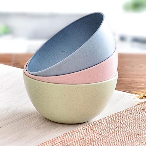 Beau bol à salade écoresponsable aux finitions multicolores - 3