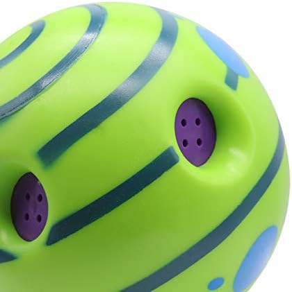 Giggle Ball Interactive Dog Toy, Fun Giggle Sounds Ball Puppies Training Playing Safe Funny Sound Talking Babble Ball for Small Medium Large Pet Dogs