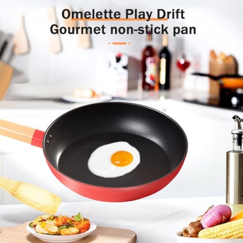 Wok con revestimiento antiadherente, 28 cm, rojo miniatura 3