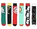 Produktbild Bioworld Family Guy Crew Socken, Family Guy Cartoon Peter Griffin Lois Stewie Crew Socken für Herren und Damen, 6er-Pack, Mehrfarbig, 40.5-46 EU