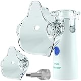 Generic Ultrasonic Pet Nebulizer Device for Dogs and Cats, Quiet Handheld Therapy Kit Includes Face Covers