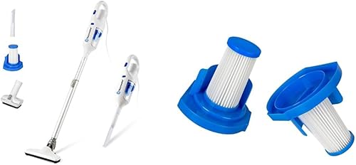 Miniatura 9 de Vacmaster - Aspiradora de mano 2 en 1 con cable, 14 Kpa de potencia de aspiración, ultraliviana, con filtro HEPA lavable para quitar pelos de