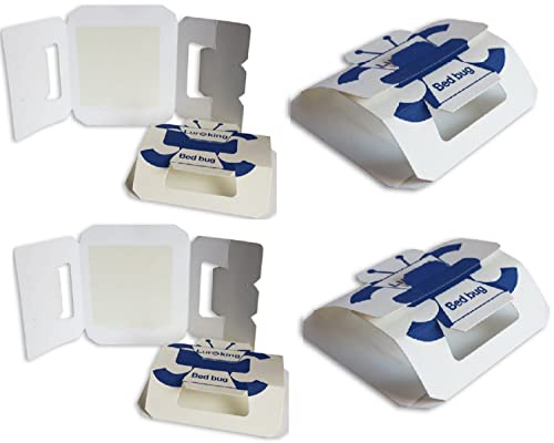 Xtermin8Prob   6 trampas para chinches de cama   Monitores de trampa para chinches de dormitorio