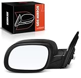 A-Premium Driver Side Power Door Mirror - Compatible with Kia Soul 2014-2019 - Non-Heated Manual Folding Black Outside Rear View Mirror - Replace# 87610B2500