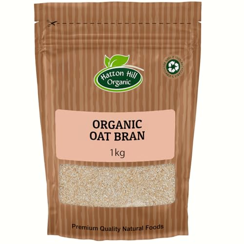 Organic Oat Bran 1kg by Hatton Hill Organic