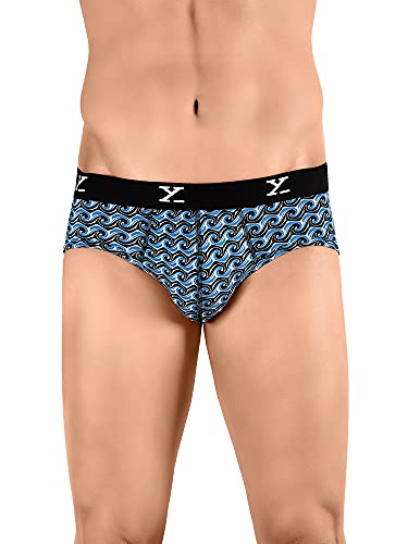 Image of XYXX Men's Micromodal Trunks | Solid & Printed, Antimicrobial, No-Marks Waistband Underwear for Men Combo (Pack of 5)