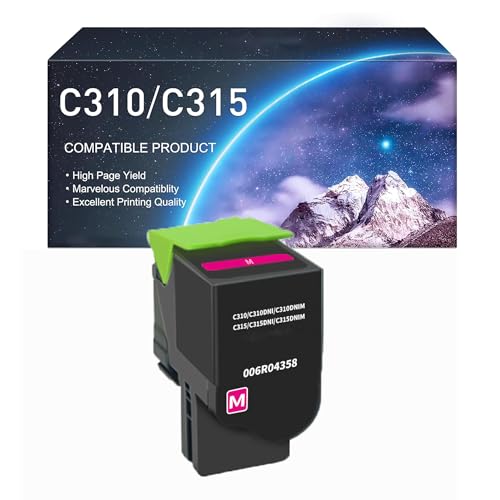 Cartouches de toner C310 C315 Xerox magenta pour imprimer vos dossiers de bureau