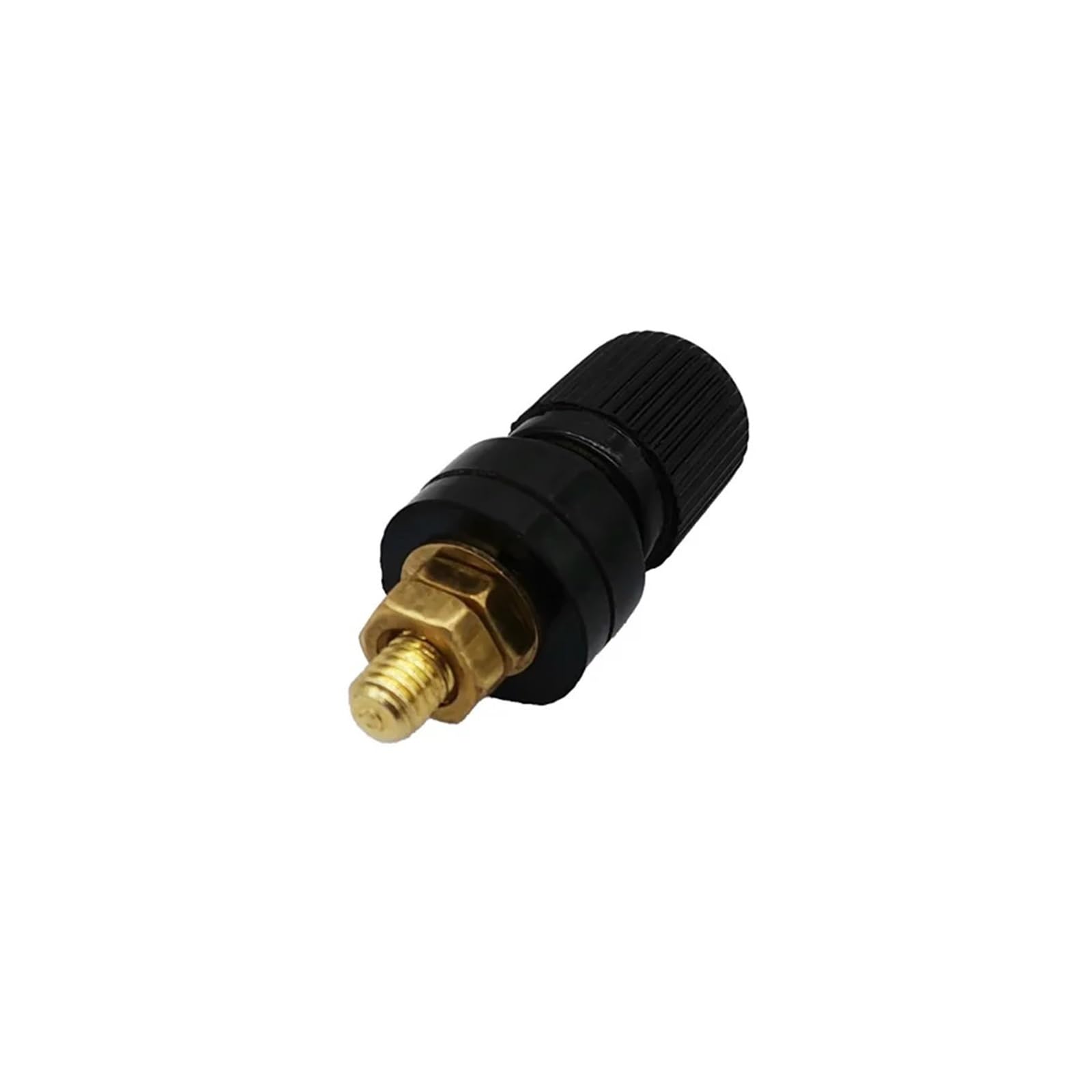 Lot de 20 borniers en laiton rouge et noir de 6 mm - Bornes d'alimentation - Pour machine à souder - Onduleur - Connecteur de poteau (M6 noir)