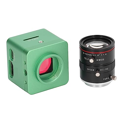 USB-Webcam mit C/CS-Mount, 6–12 mm manuelles Objektiv, 4K@30fps, UVC-Kamera für Monitore, Laptops, Desktops, USB-Industriekamera, 41 MP Kamera mit variablem Fokus (EU-Stecker) – Bild 7
